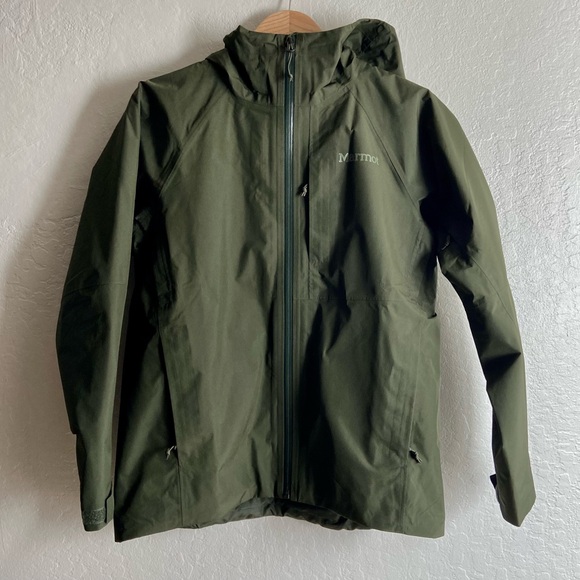 Marmot Jackets & Blazers - New w/o Tags Marmot Waypoint Gore-Tex Rain Jacket Rosin Green